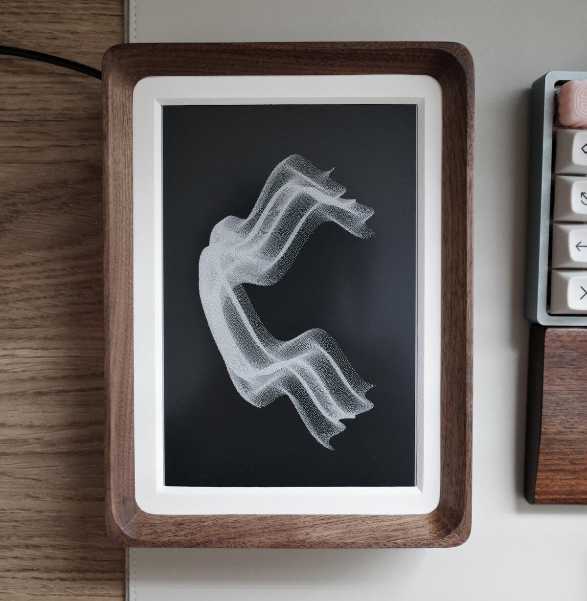 Pi frame art